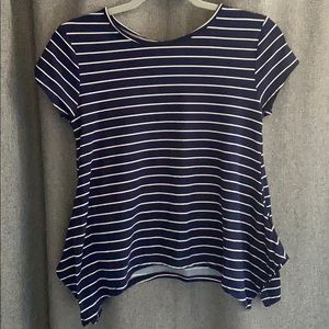 Super soft striped shirt 🦋